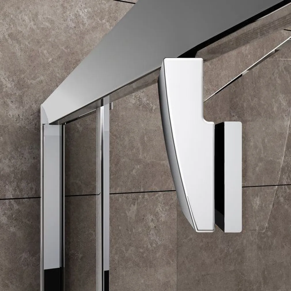 DUŠIUKS RAVAK PIVOT PDOP1-80, 80X190CM LÄBIPAISTEV