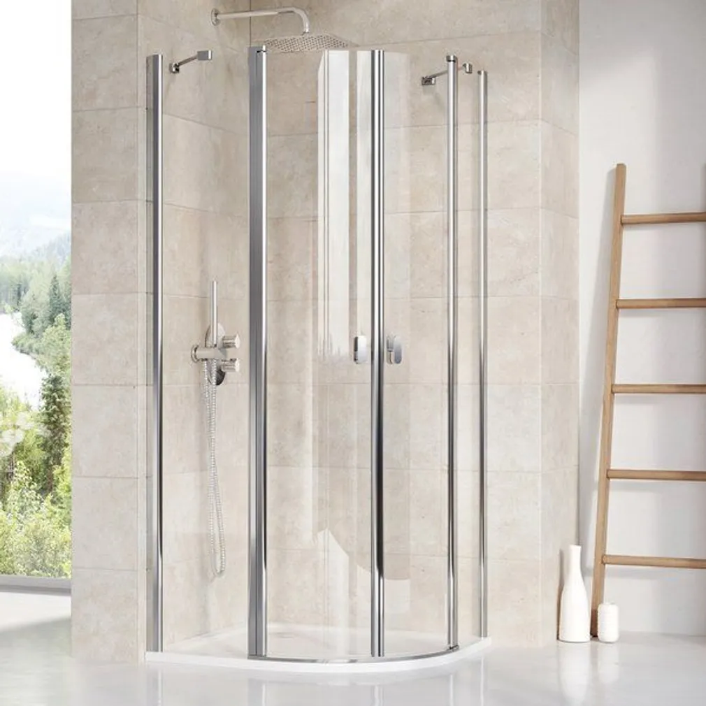 DUŠINURK RAVAK CHROME CSKK4-90, 90X195CM ALUMIINIUM, ALUSETA