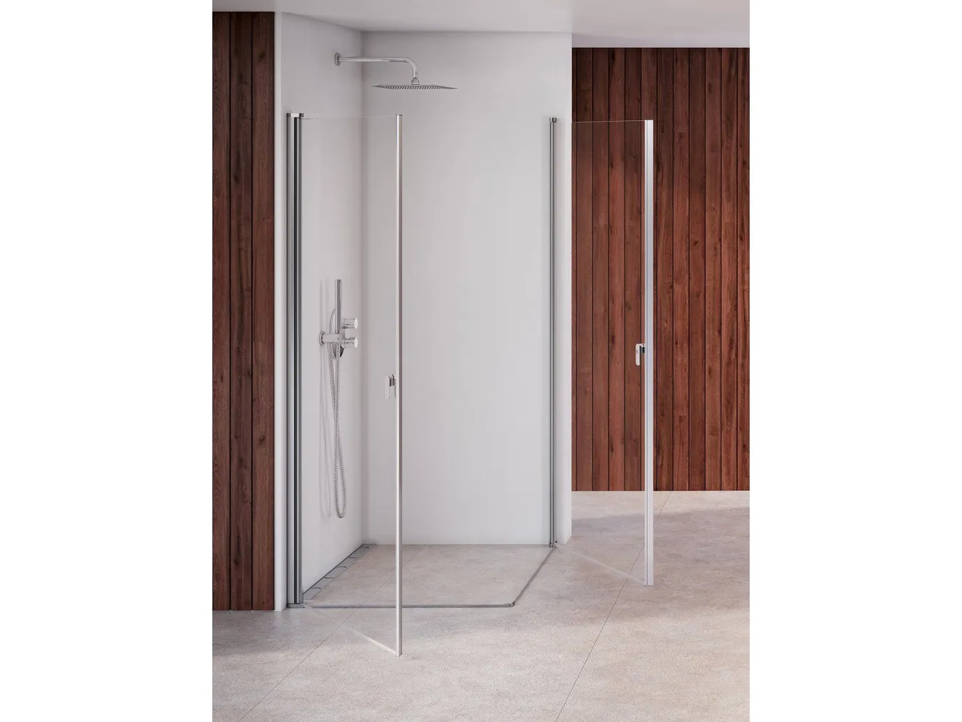 DUŠINURK RAVAK CRV1-100, 100X195CM ALUMIINIUM