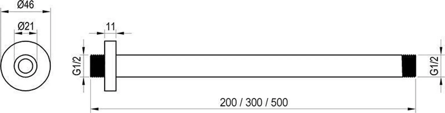 DUŠIHOIDJA RAVAK CHROME 703.00CR, KROOM