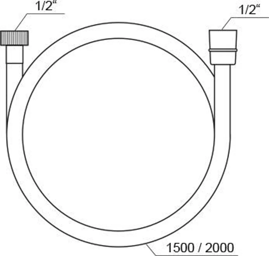 DUŠIVOOLIK RAVAK 200CM SATINFLEX 913.02