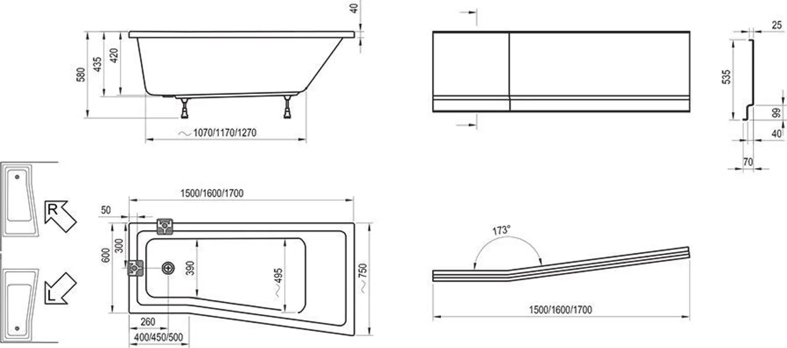 VANN RAVAK BEHAPPY II 150X75 PAREM