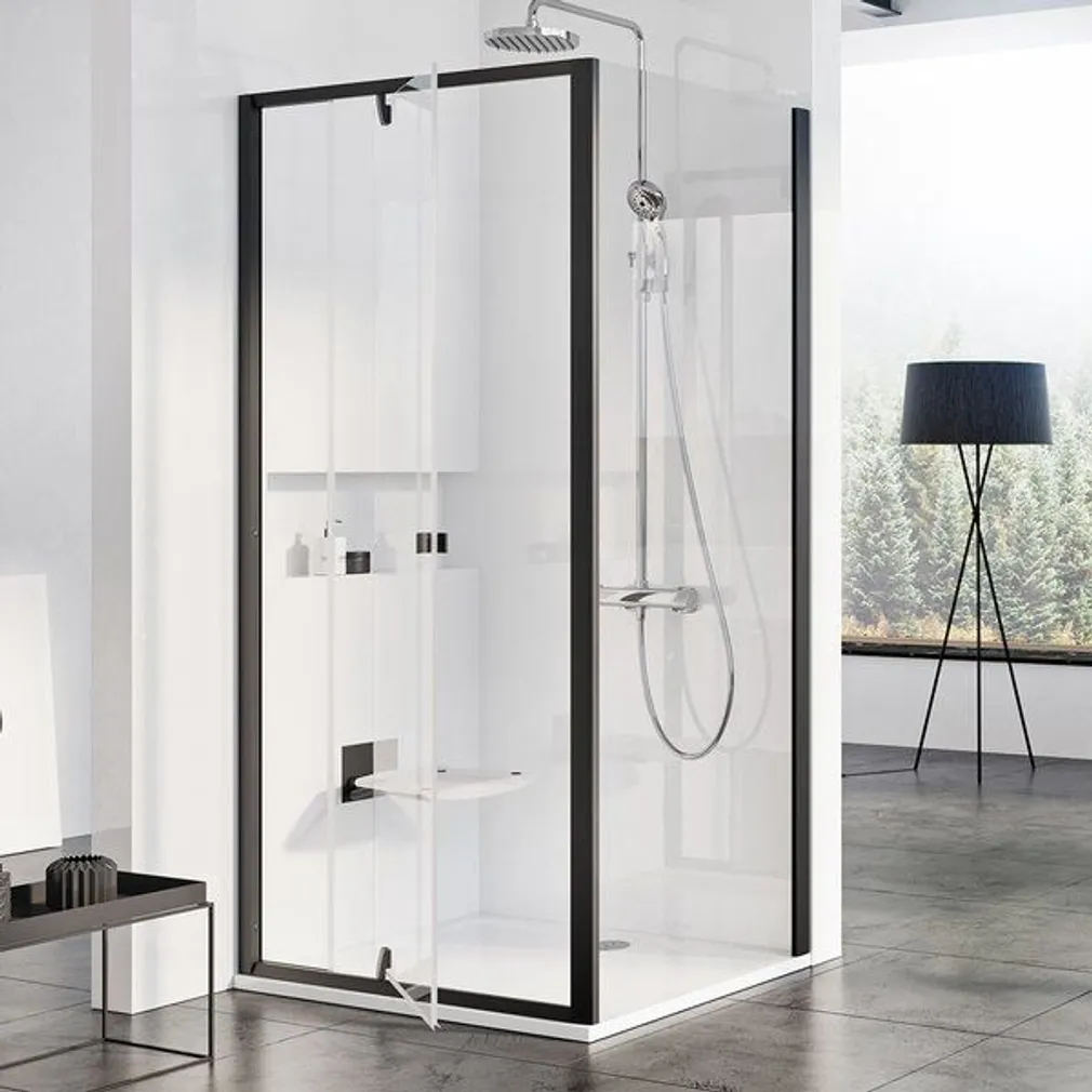 DUŠISEIN RAVAK PIVOT PPS-100, 100X195CM MUST