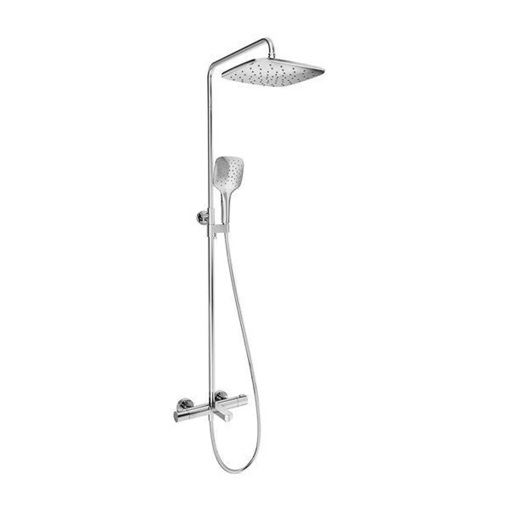 DUŠIKOMPLEKT TERMOSTAATSEGISTIGA RAVAK TE 092.01CR, KROOM