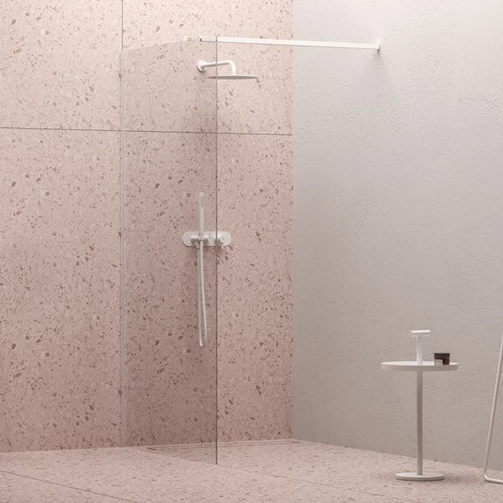 DUŠISEIN RAVAK WALK-IN WALL 110, 110X200CM VALGE MATT