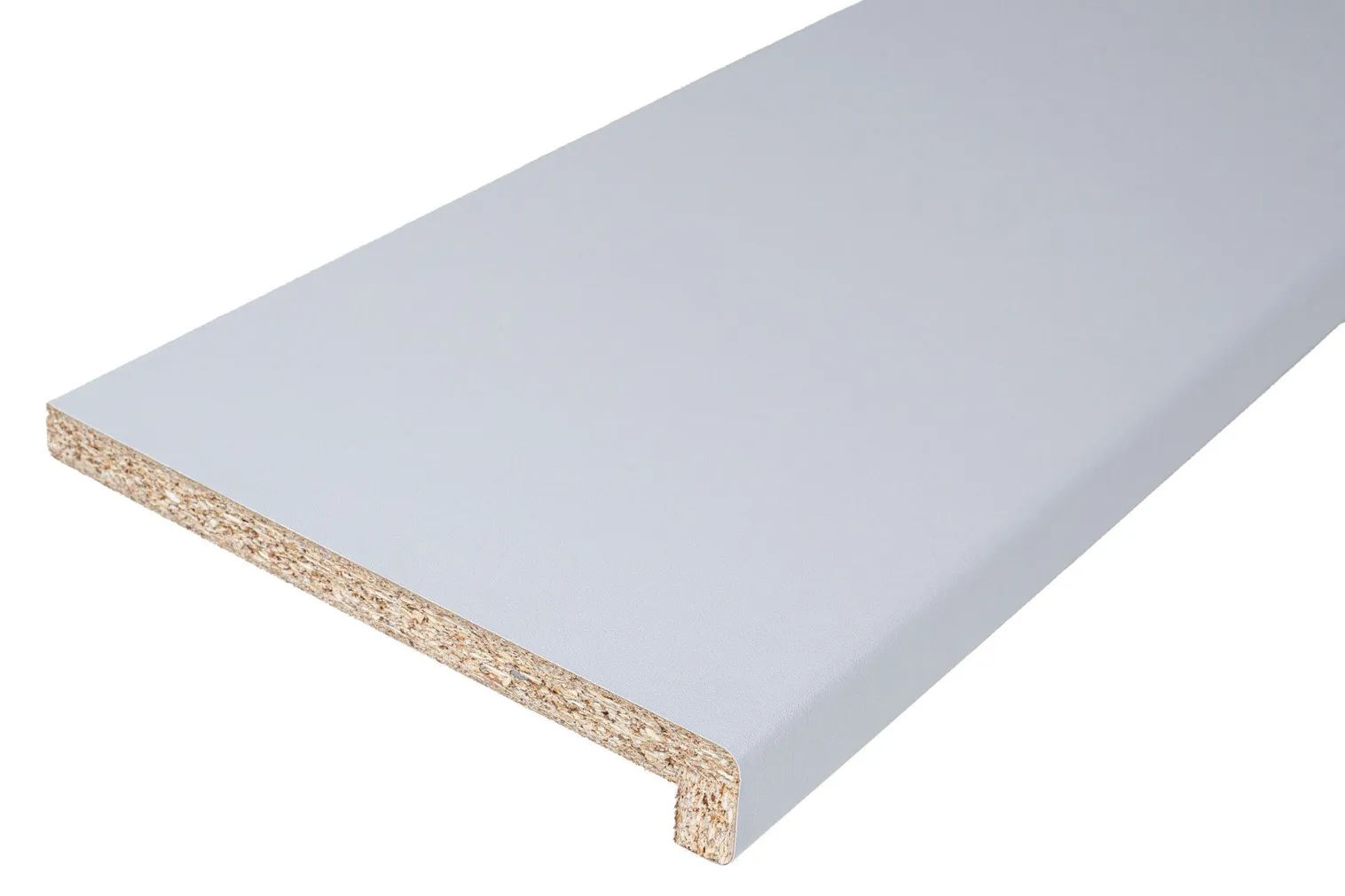 AKNALAUD LAMINEERITUD PUITPLASTPLAAT P2 18X1650X300MM NINAGA VALGE