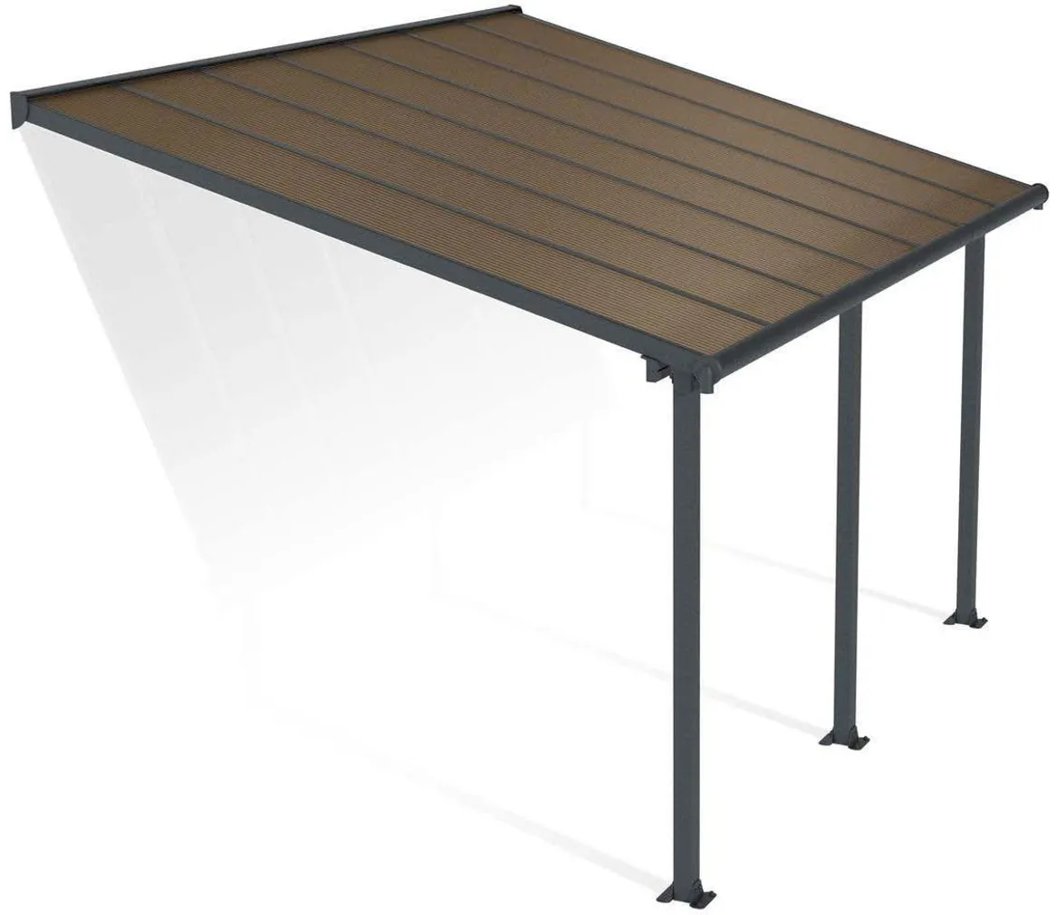 VARIKATUS TERRASSILE OLYMPIA 3X4,25M HALL/PRONKS