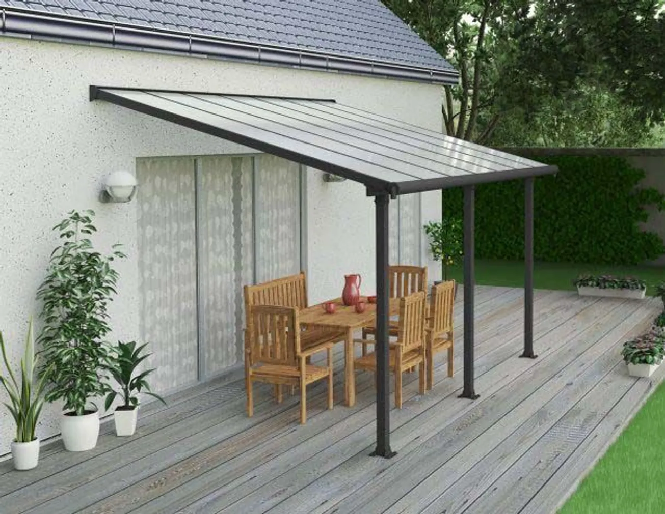 VARIKATUS TERRASSILE OLYMPIA 3X5,46M HALL/KIRGAS