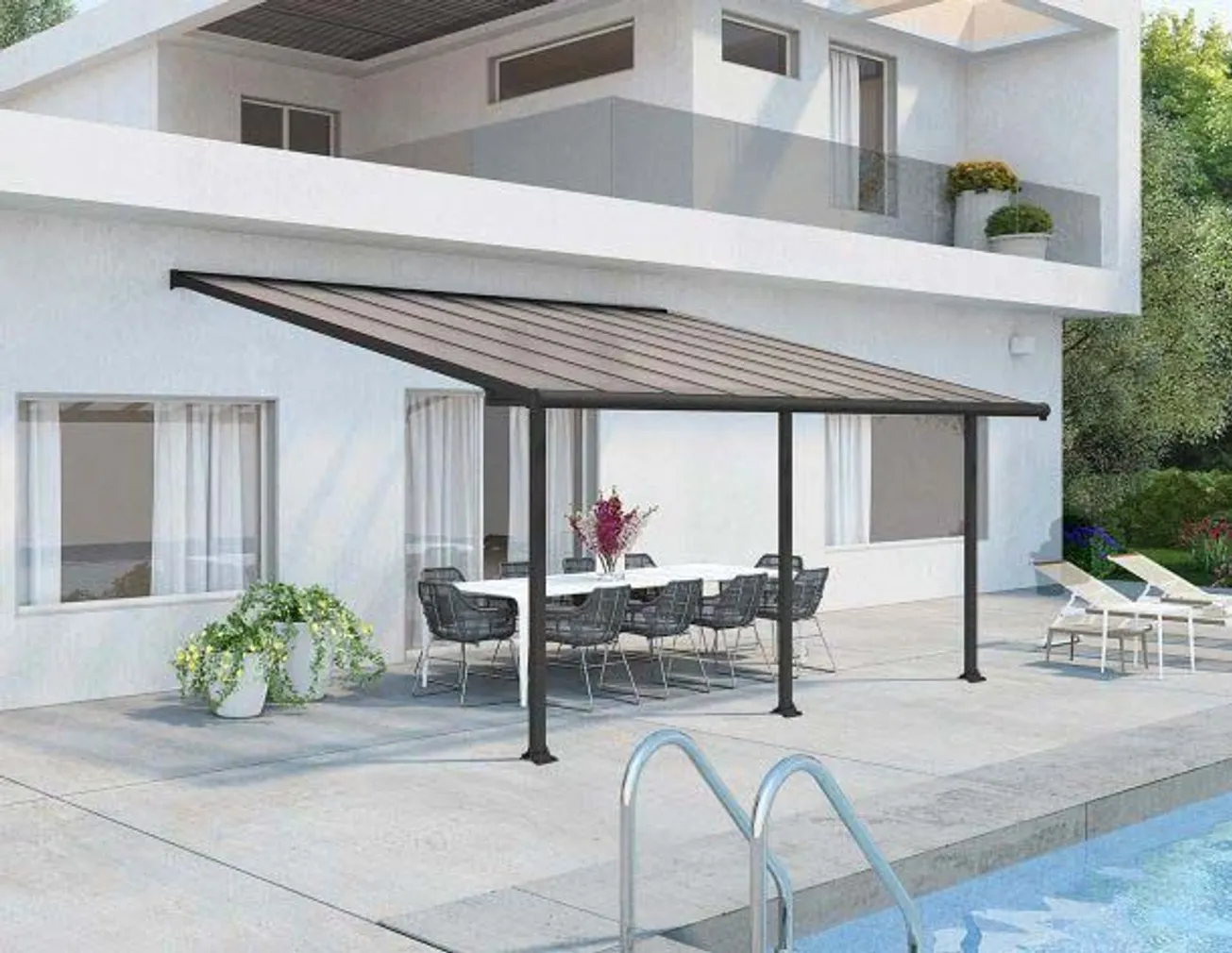 VARIKATUS TERRASSILE OLYMPIA 3X5,46M  HALL/PRONKS