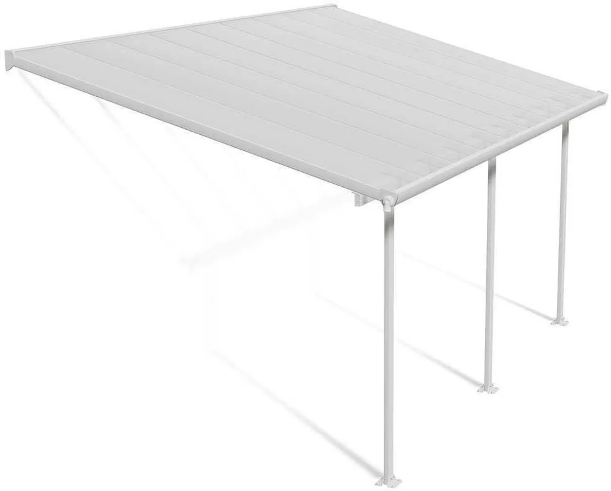 VARIKATUS TERRASSILE FERIA 3X4,25M VALGE/KIRGAS
