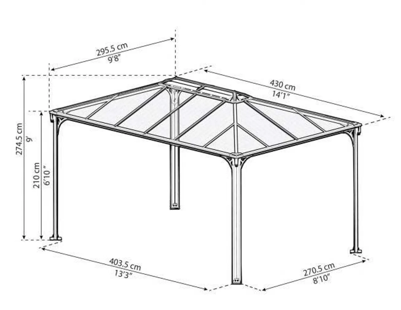 VARIKATUS MARTINIQUE 4300 /295X430 CM