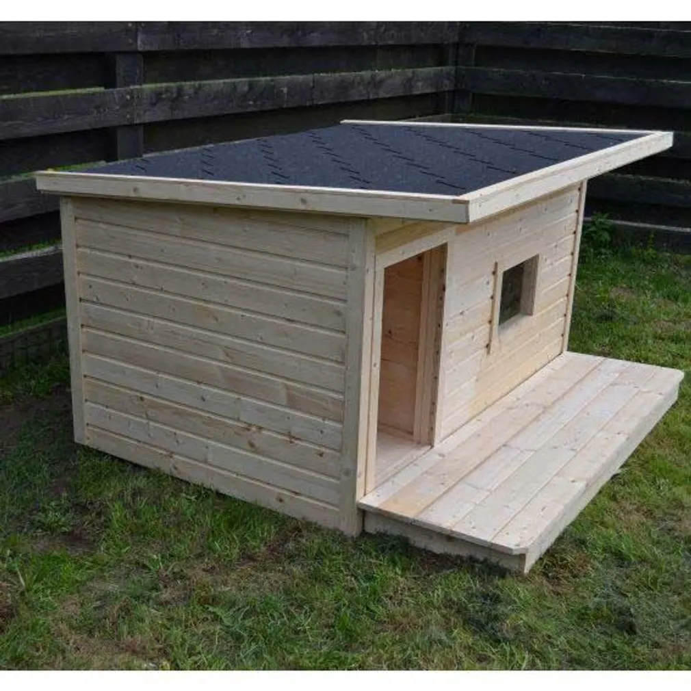 SOOJUSTATUD KOERAKUUT BOSS 2 TERRASSIGA