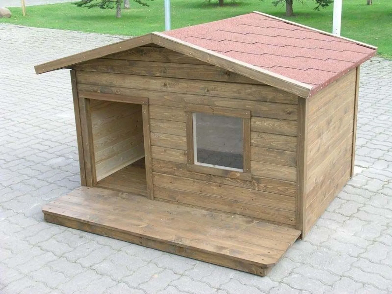SOOJUSTAMATA KOERAKUUT TERRASSIGA ROCCO NATURAALNE