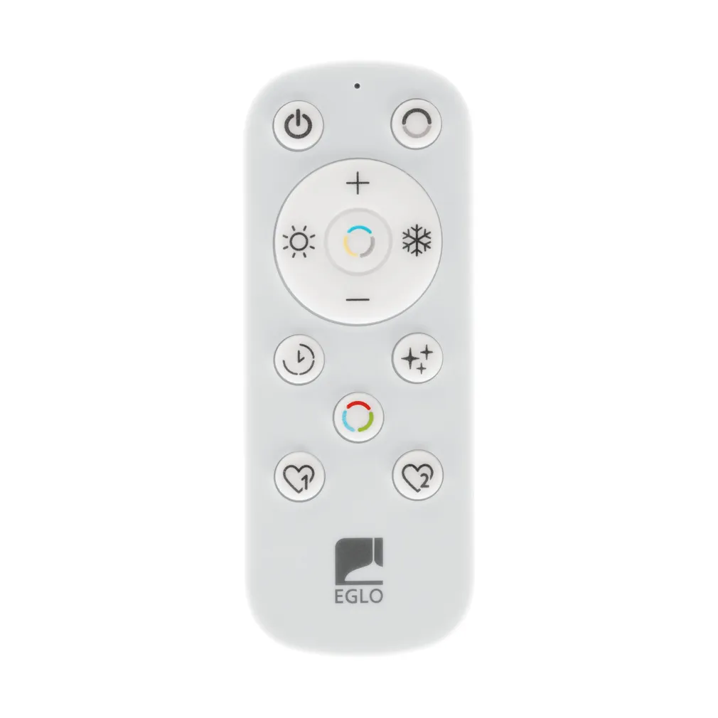 PLAFOON EGLO ROVITO-R IP44 2700-6500K 55CM PULT MUST