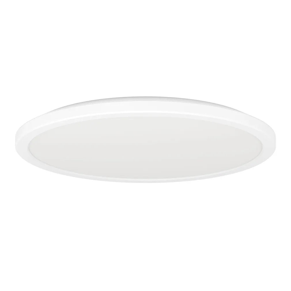 PLAFOON EGLO ROVITO-R IP44 2700-6500K 39CM PULT VALGE