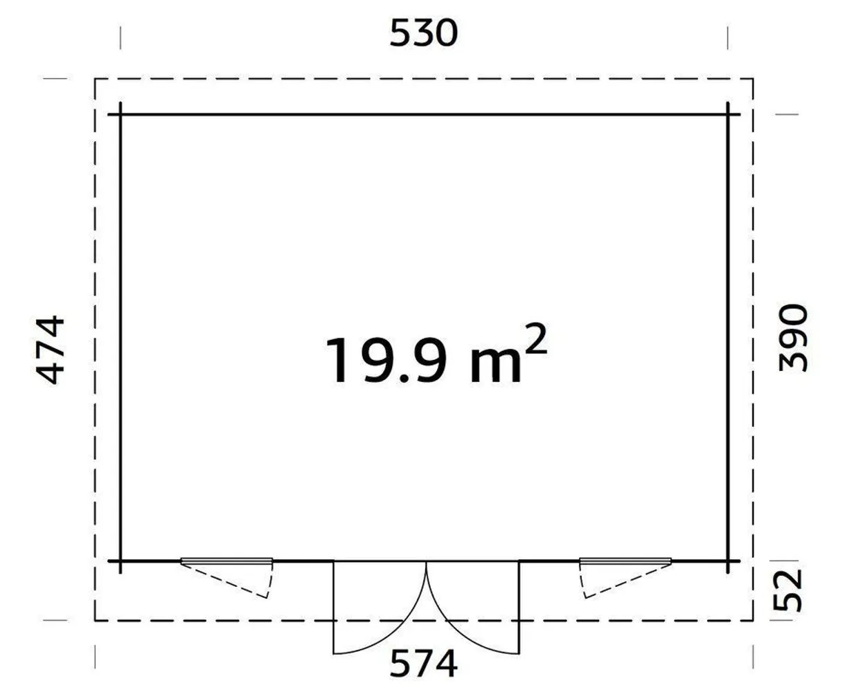 AIAMAJA PALMAKO BRET 19,9M²