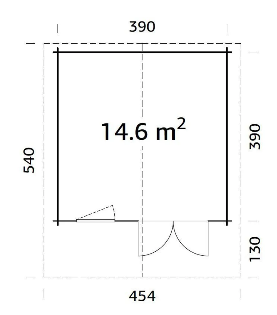 AIAMAJA PALMAKO BRITTA 14,6M²