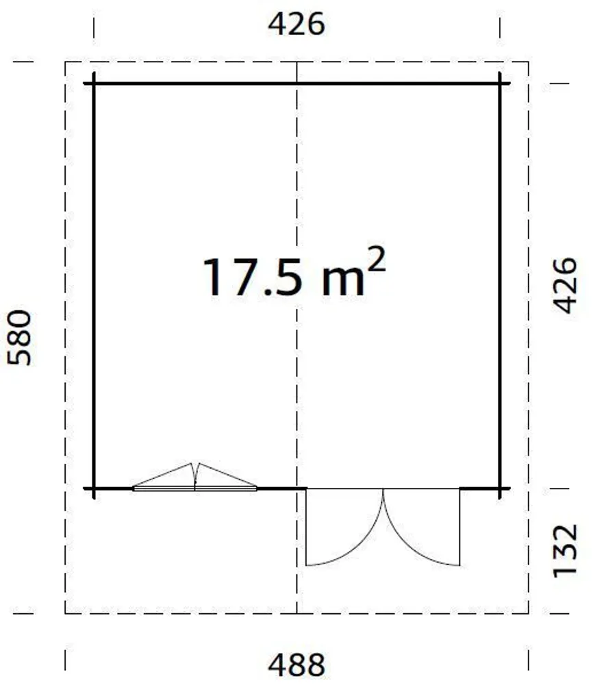 AIAMAJA PALMAKO BRITTA 17,5M²