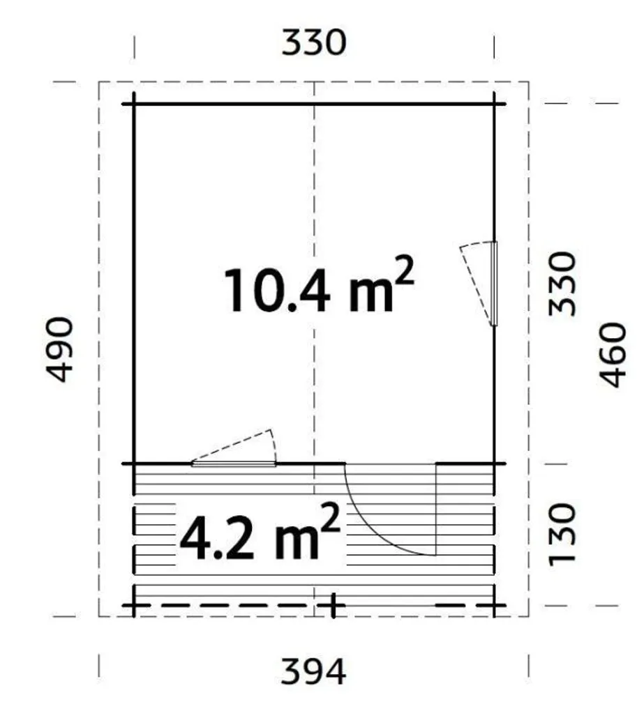AIAMAJA PALMAKO EMMA 10,4+4,2M²