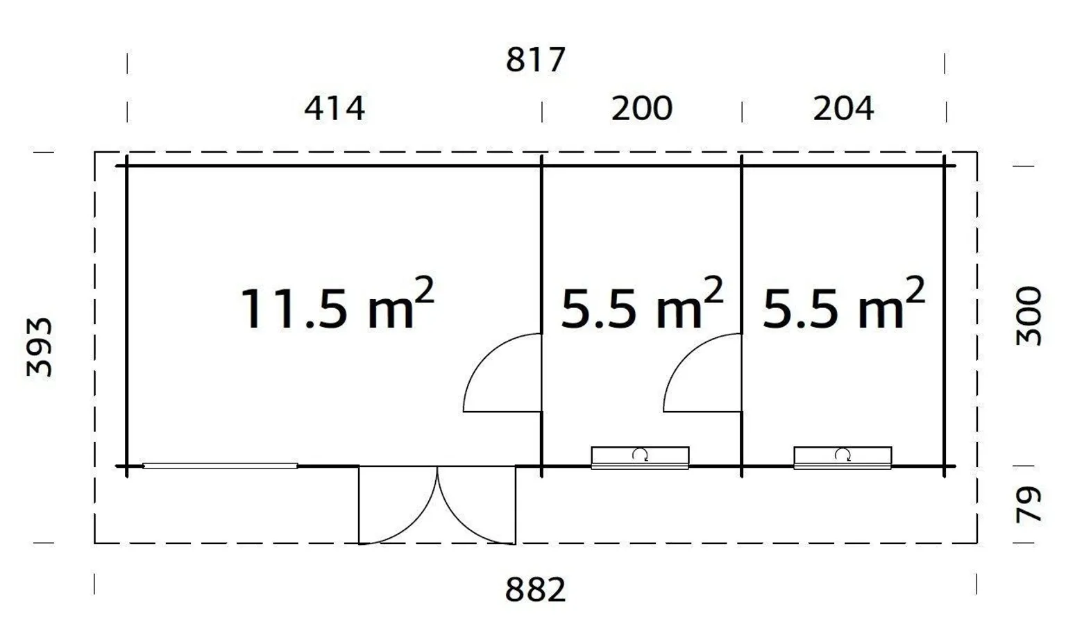 AIAMAJA PALMAKO HEIDI 22,5M²