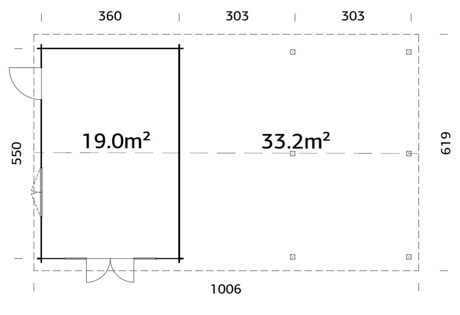 AIAMAJA PALMAKO IRENE 19,0+33,2M²