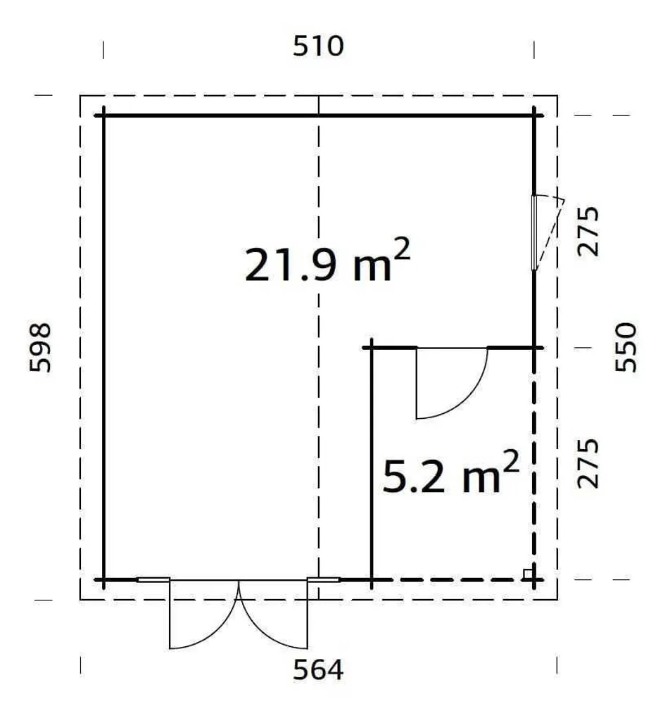 AIAMAJA PALMAKO IRENE 21,9+5,2M²