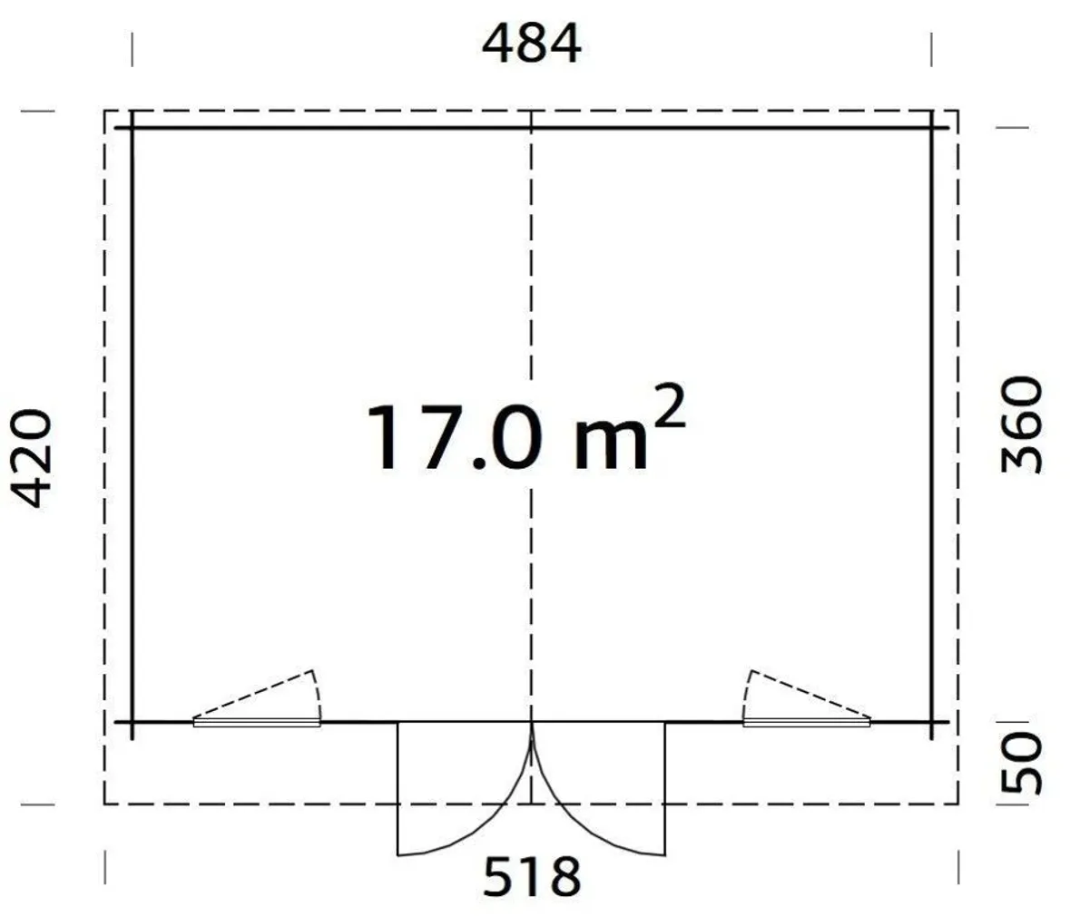 AIAMAJA PALMAKO KLARA 17,0M²