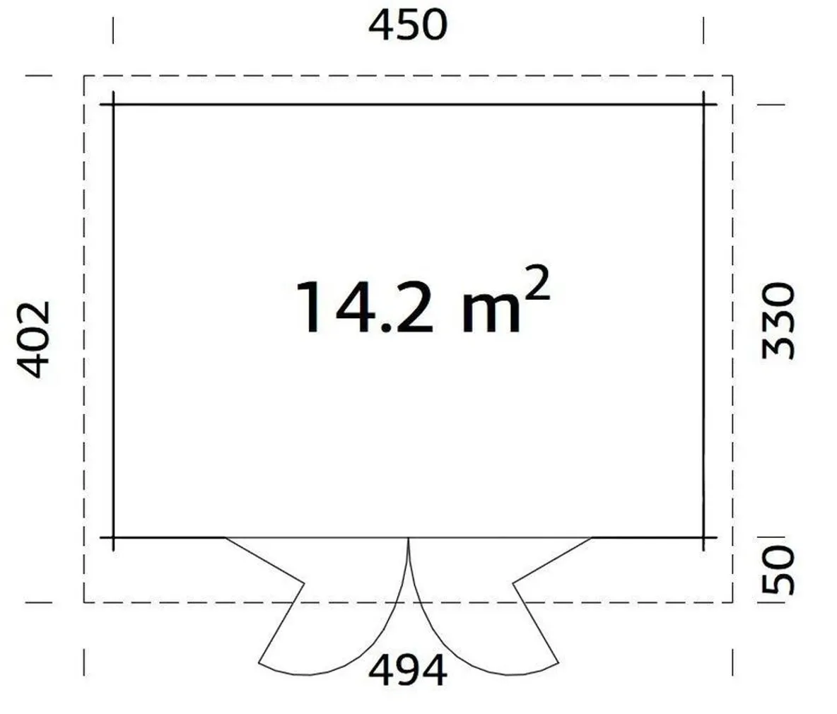 AIAMAJA PALMAKO LEA 14,2M² BIFOLD