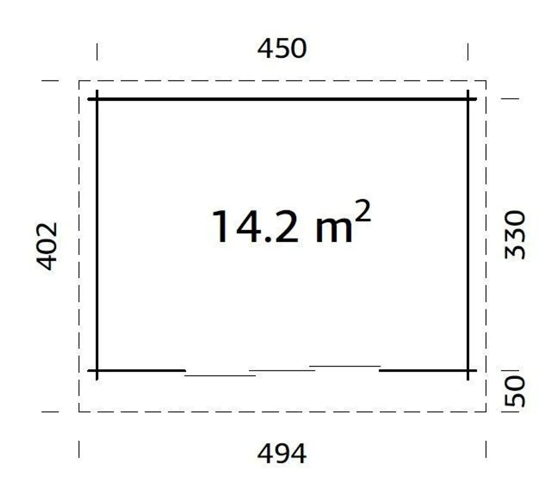 AIAMAJA PALMAKO LEA 14,2M² SLIDE PLUS