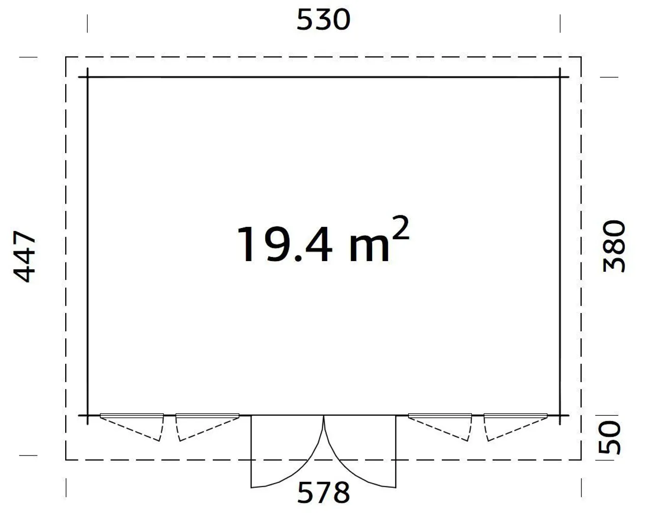 AIAMAJA PALMAKO LISA 19,4M²