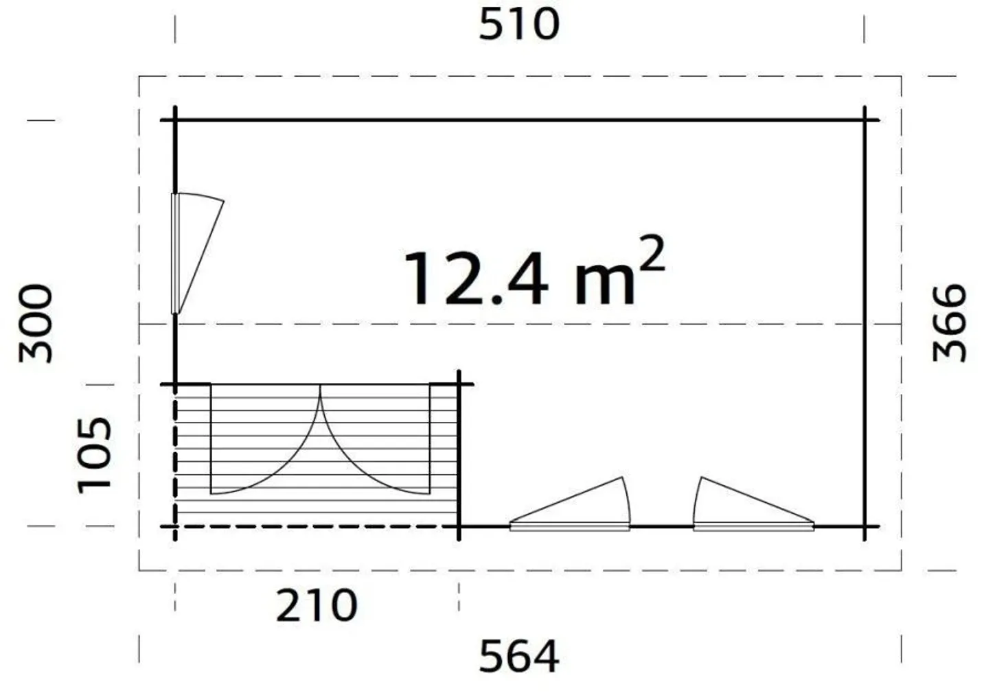 AIAMAJA PALMAKO SUSANNA 12,4M²