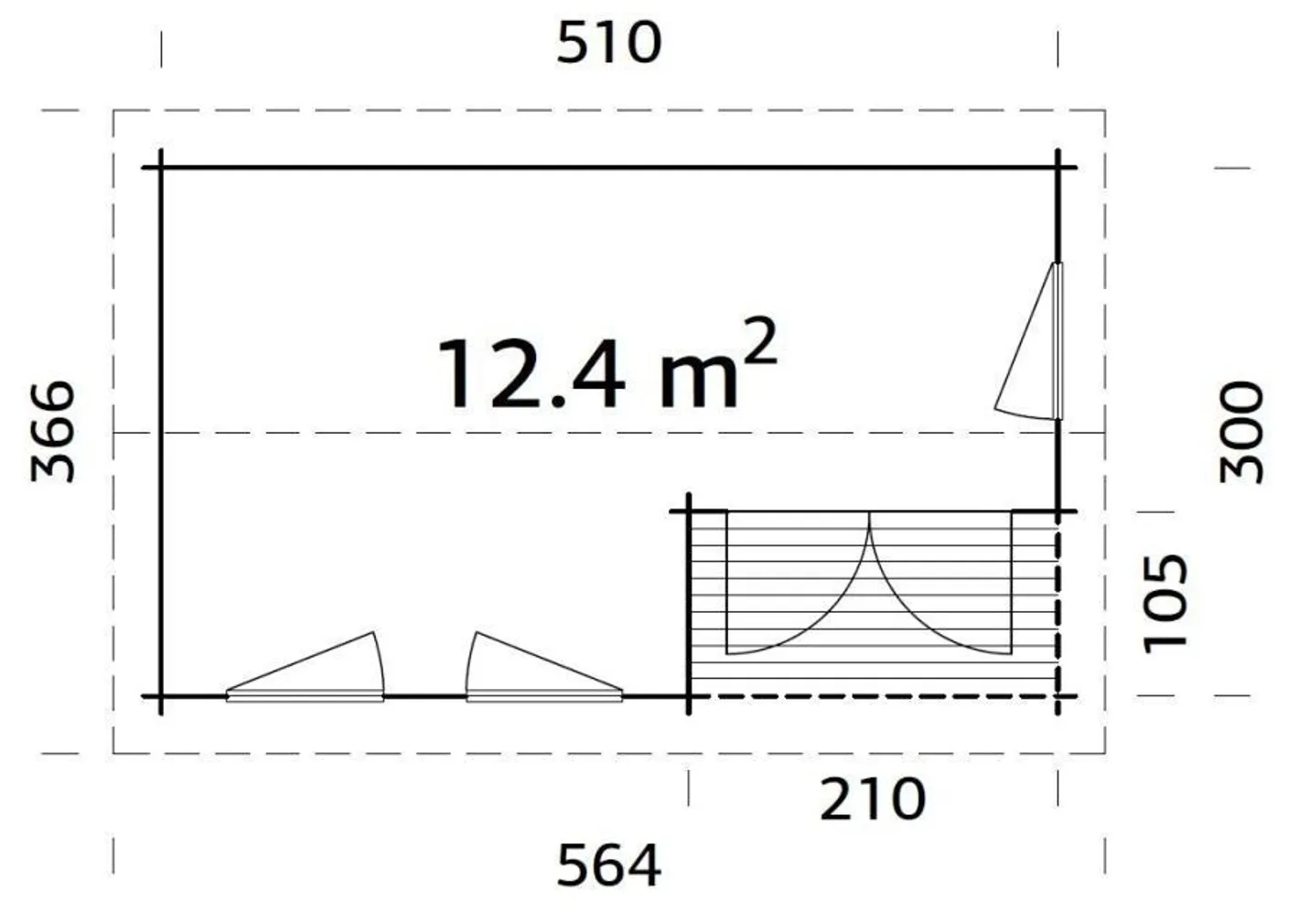 AIAMAJA PALMAKO SUSANNA 12,4M²