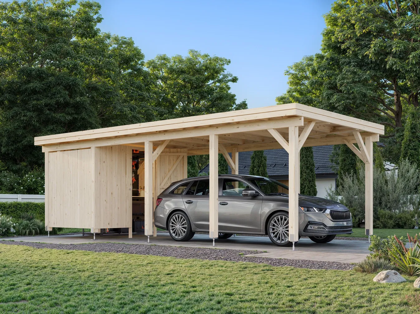 AUTOVARJUALUNE PALMAKO KARL 23,1M² KUURIGA