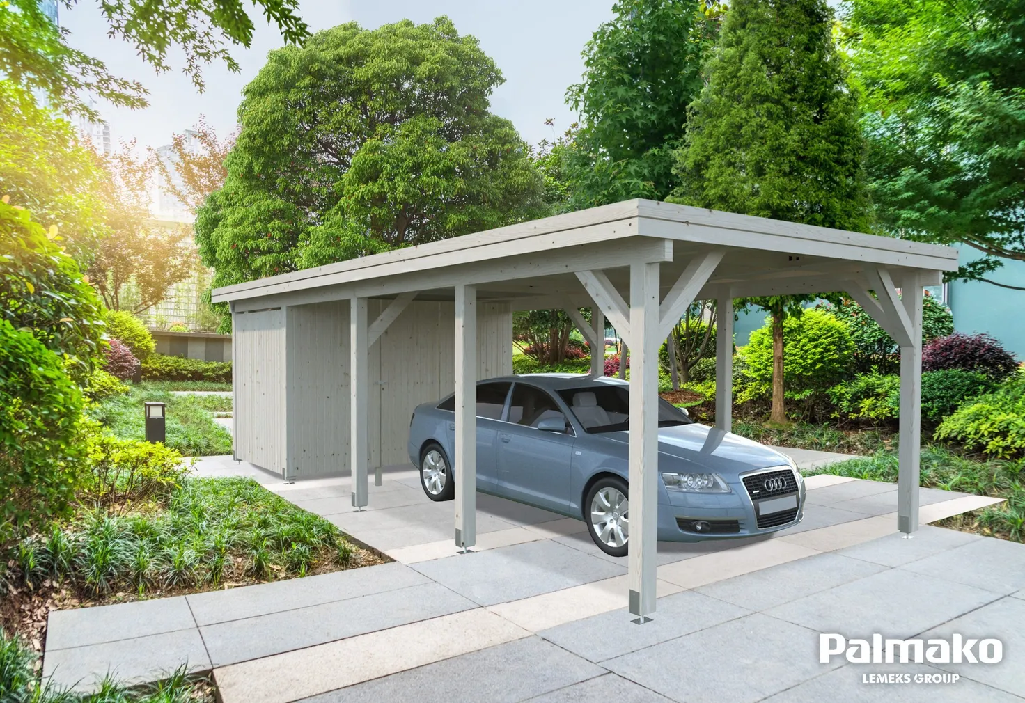 AUTOVARJUALUNE PALMAKO KARL 23,1M² KUURIGA