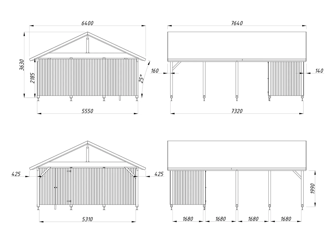 AUTOVARJUALUNE PALMAKO ROBERT 40,6M² KUURIGA
