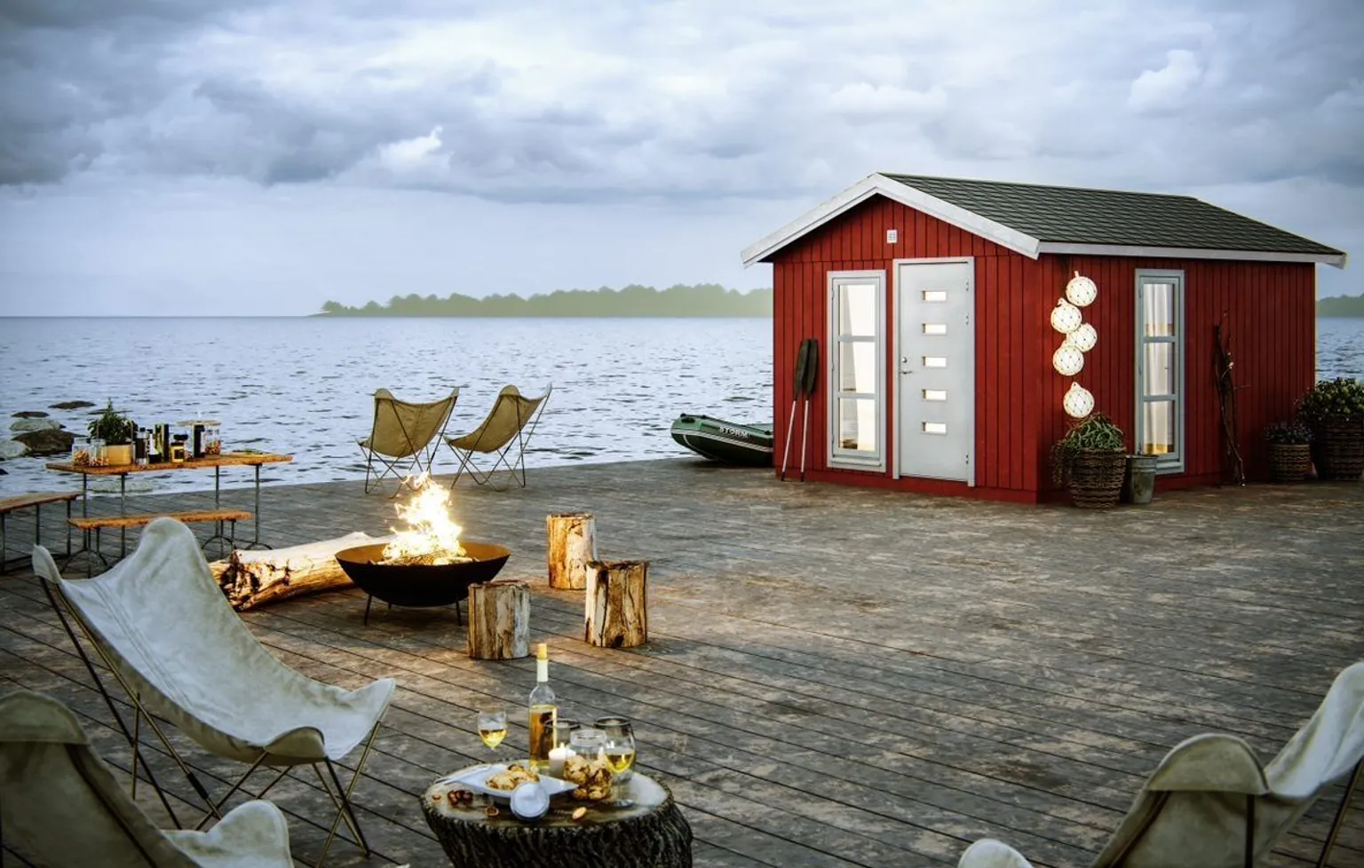ELEMENTMAJA PALMAKO NORDIC LY 13,6M²