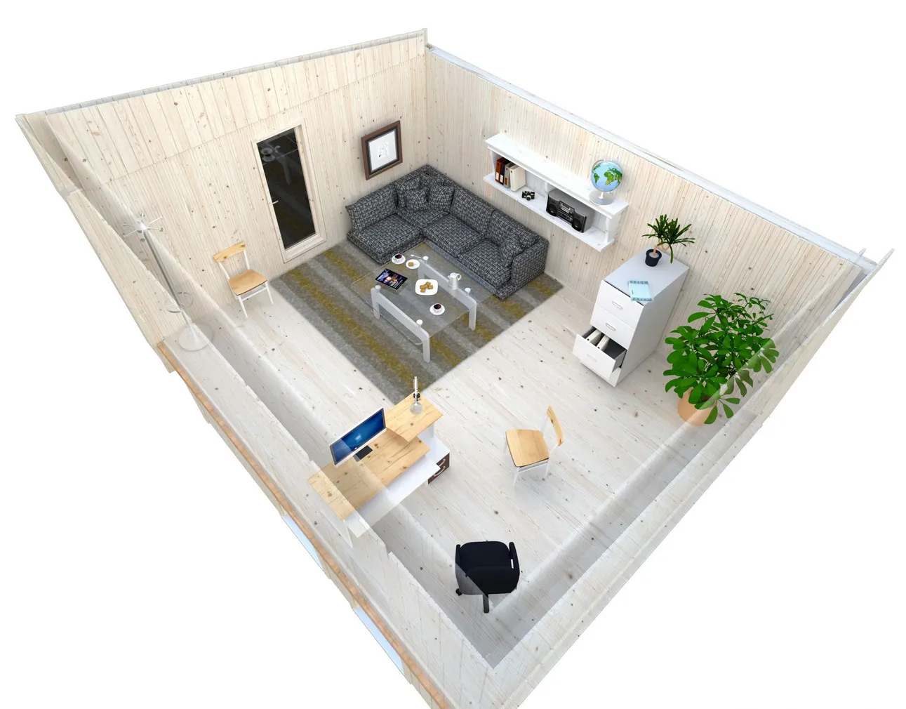 ELEMENTMAJA PALMAKO NORDIC PLUS ANNIKA 21,5M²