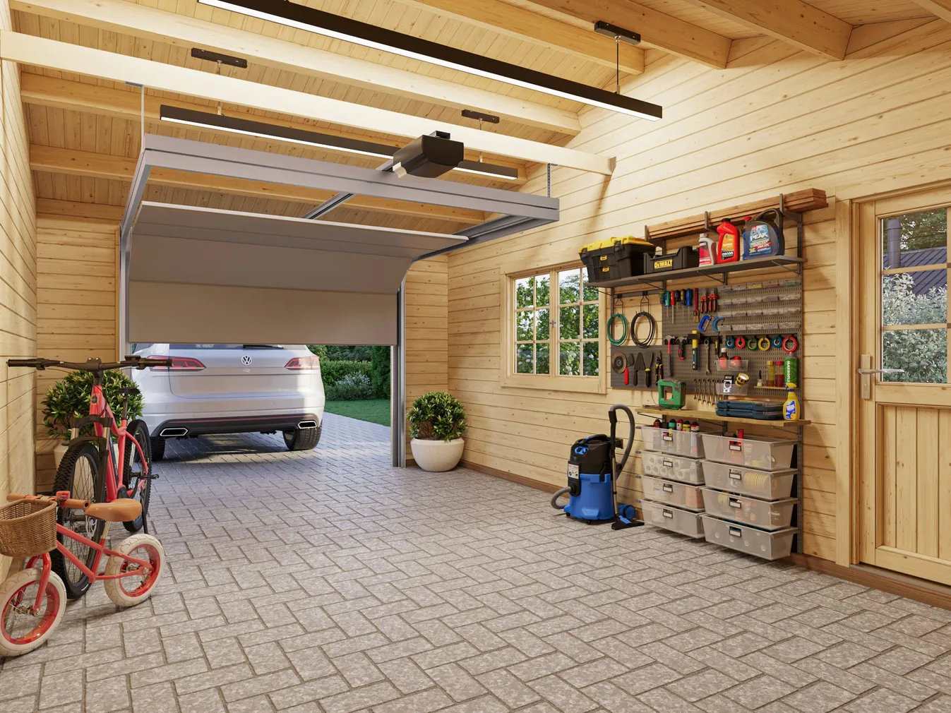 GARAAŽ PALMAKO ROGER 19,0+16,2M² SEKTSIOONUKSEGA