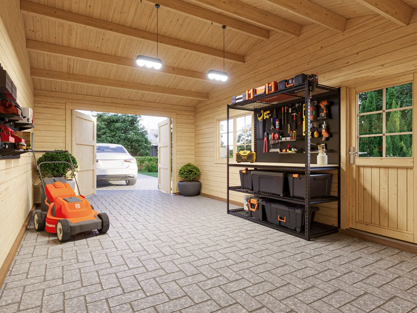 GARAAŽ PALMAKO ROGER 19,0+16,2M² PUITVÄRAVAGA