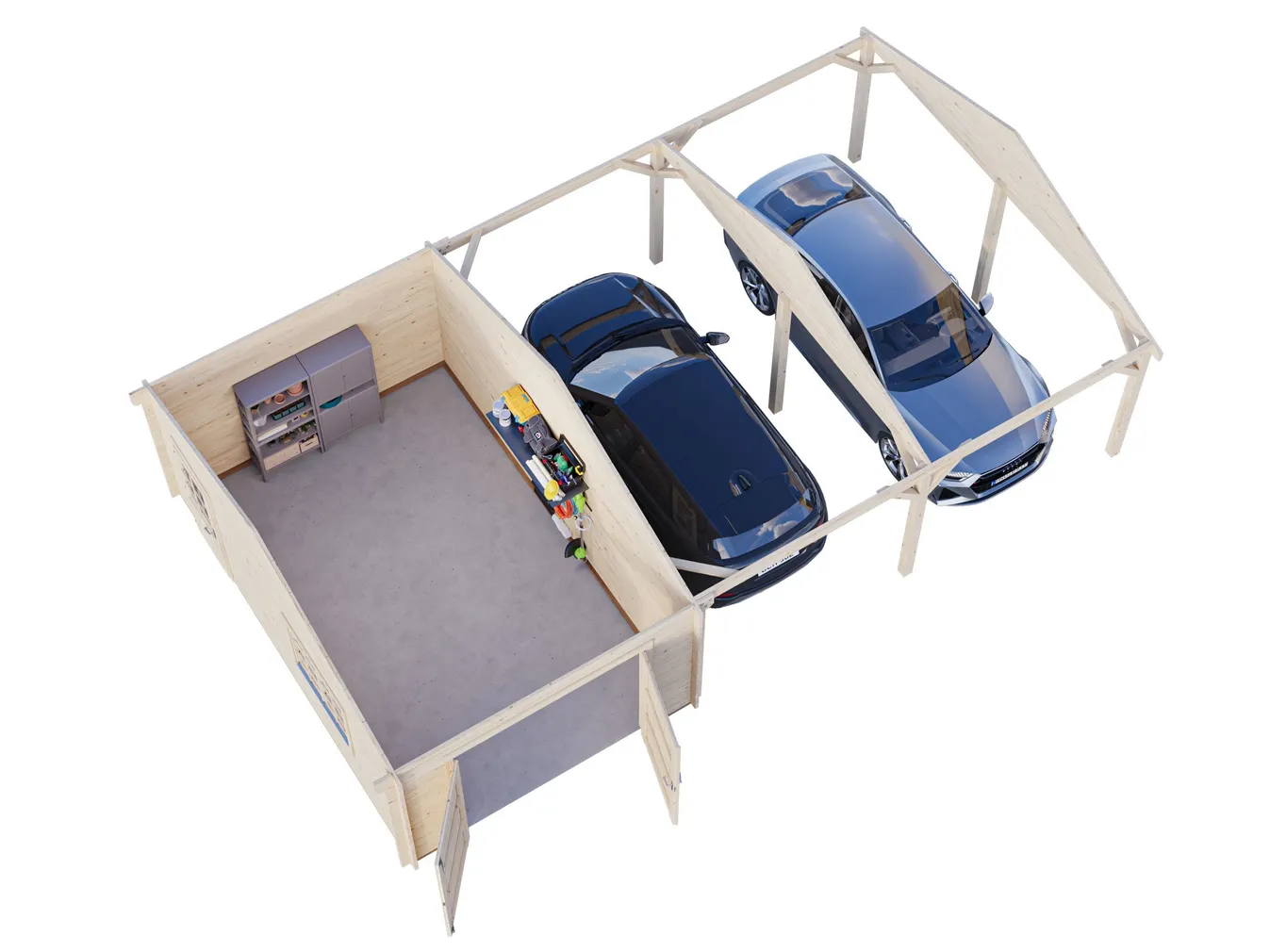GARAAŽ PALMAKO ROGER 19,0+33,2M² PUITVÄRAVAGA