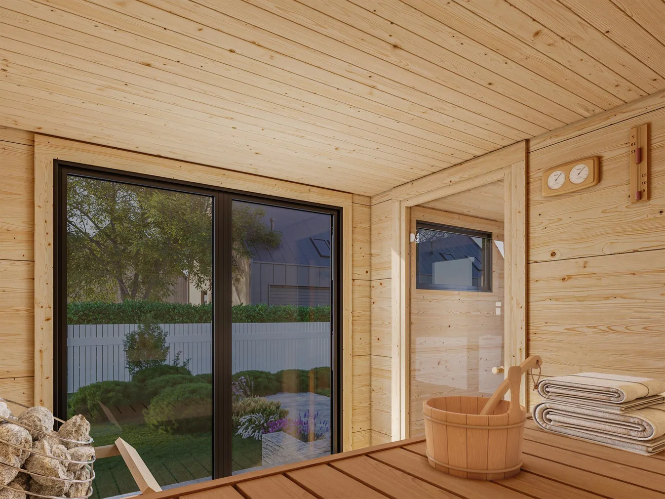 SAUNAMAJA PALMAKO GRACE SAUNA 8,2M²