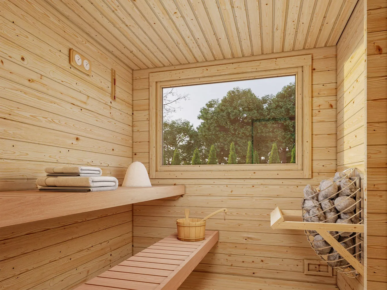 SAUNAMAJA PALMAKO SANNA 11,5M²