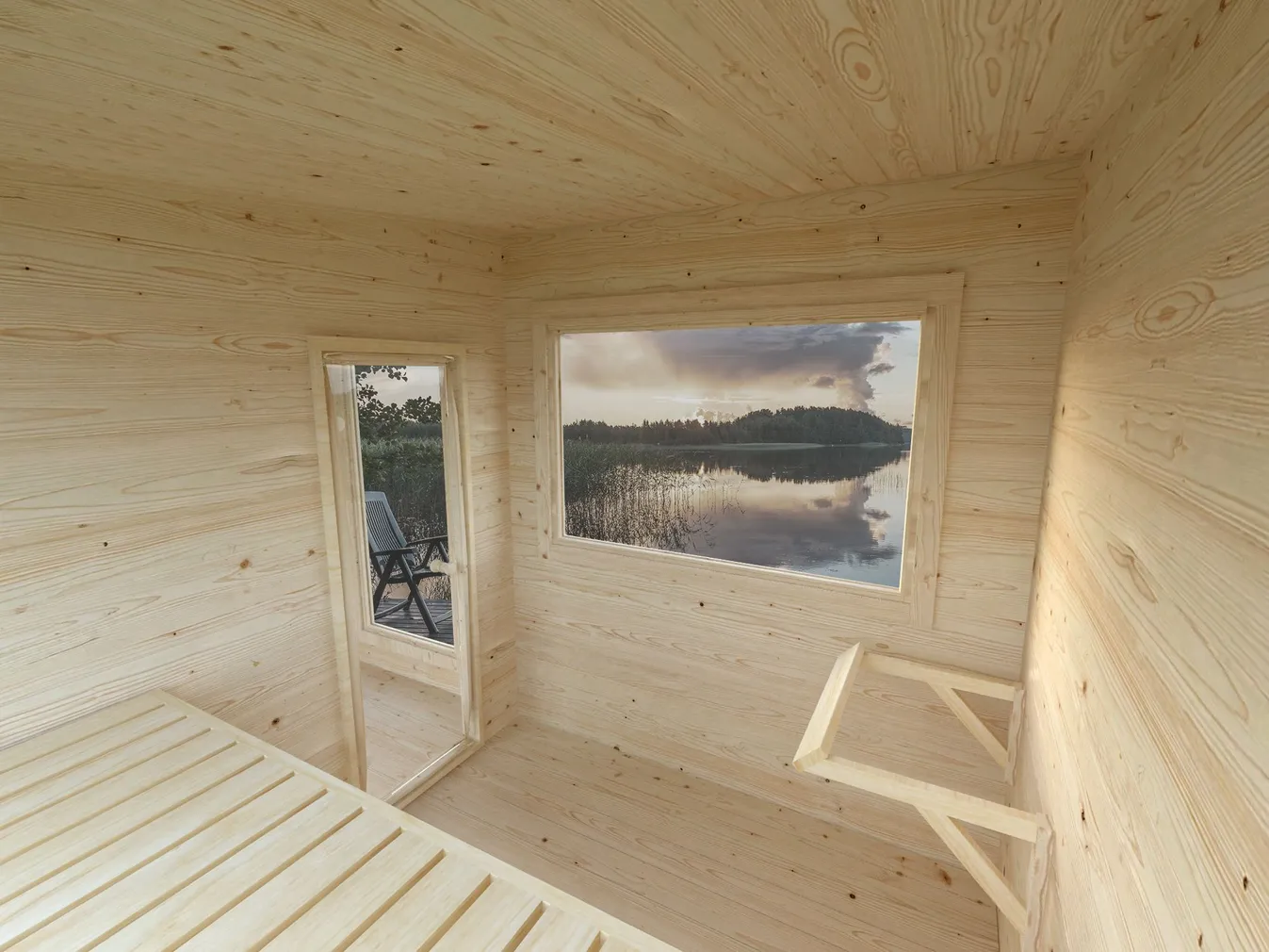 SAUNAMAJA PALMAKO SANNA 6,8M²