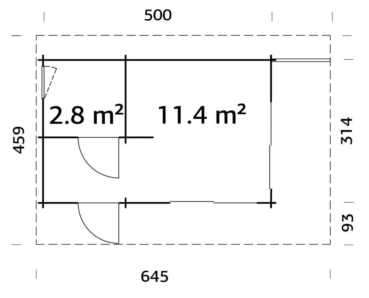 SUVEMAJA PALMAKO CECILIA 14,2M²