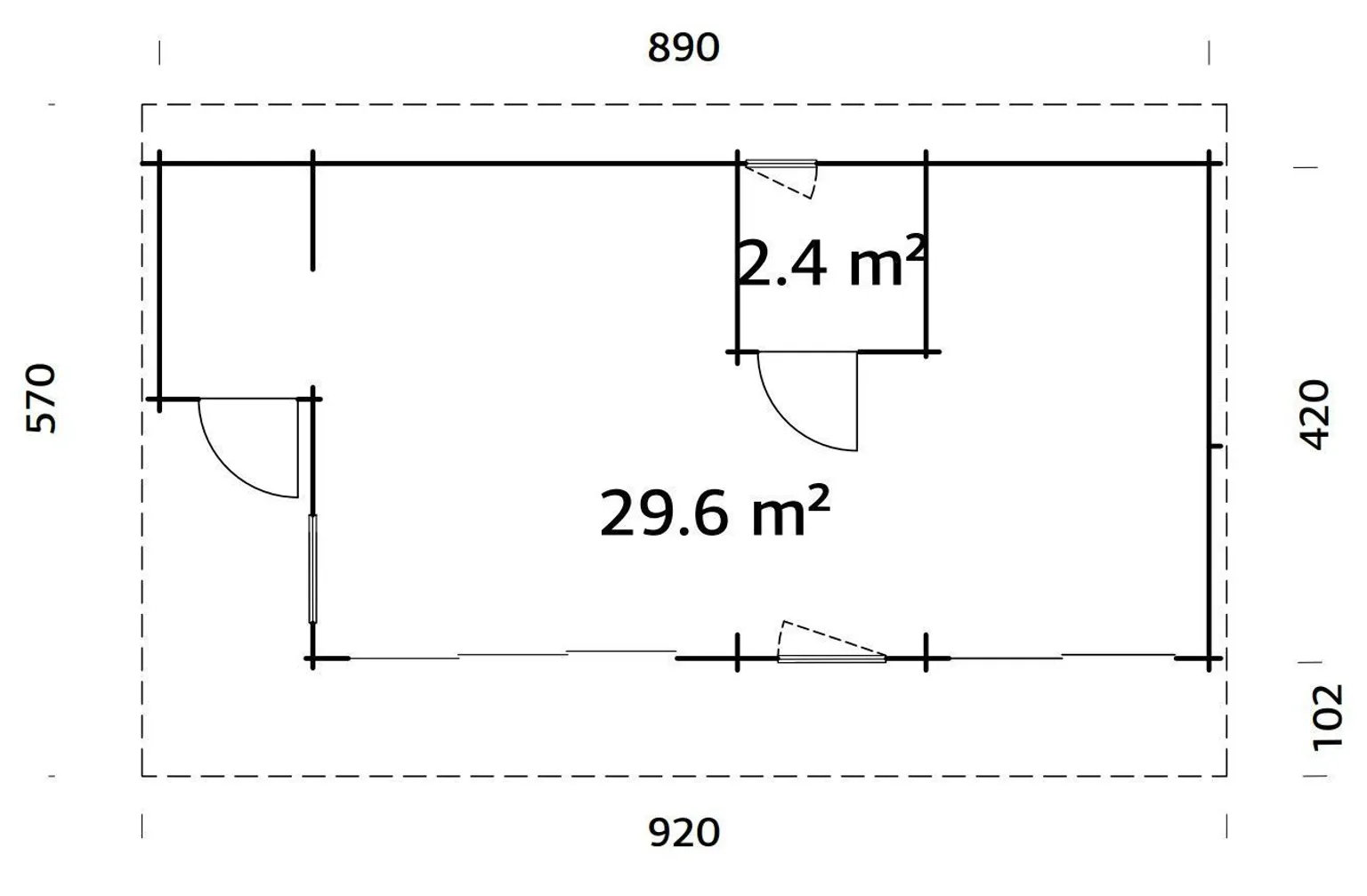 SUVEMAJA PALMAKO CECILIA 32M²