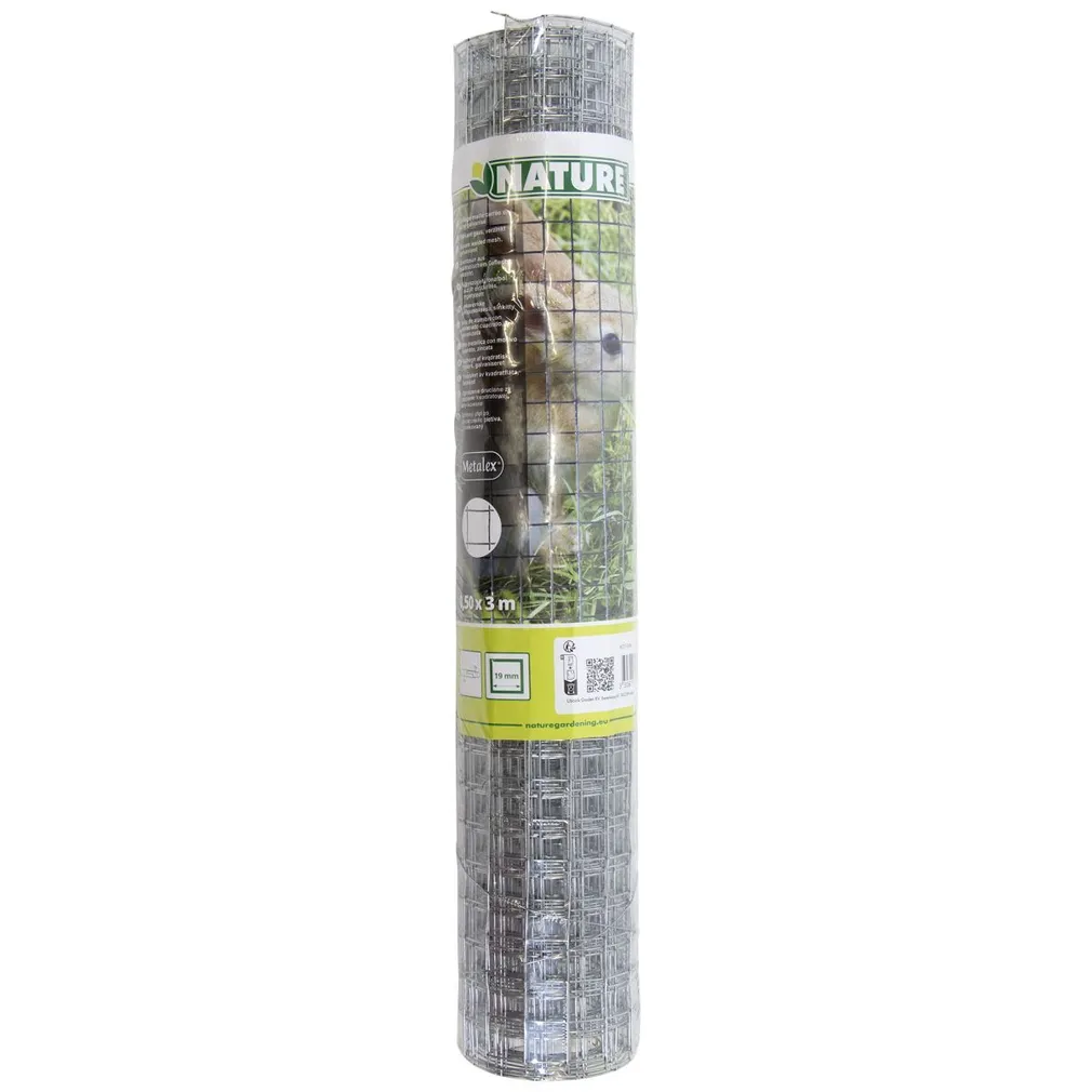 VÕRKAED NATURE TSINGITUD 4-KANT 3X0,5M 19MM