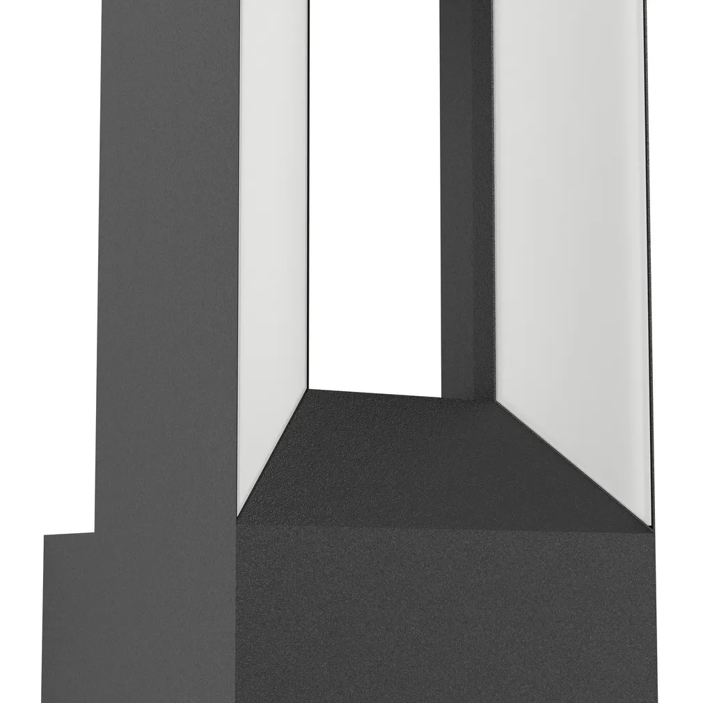VÄLISVALGUSTI EGLO RIFORANO SEINALE IP44 220V MUST/VALGE