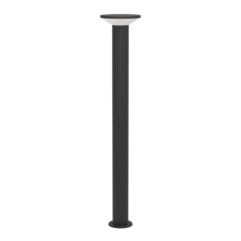 VÄLISVALGUSTI EGLO RIGOSA SUUR POST IP44 MUST/VALGE