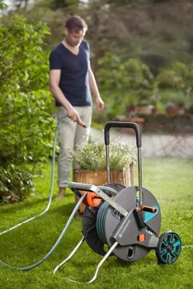 VOOLIKUKÄRU GARDENA AQUAROLL L EASY KOMPLEKT