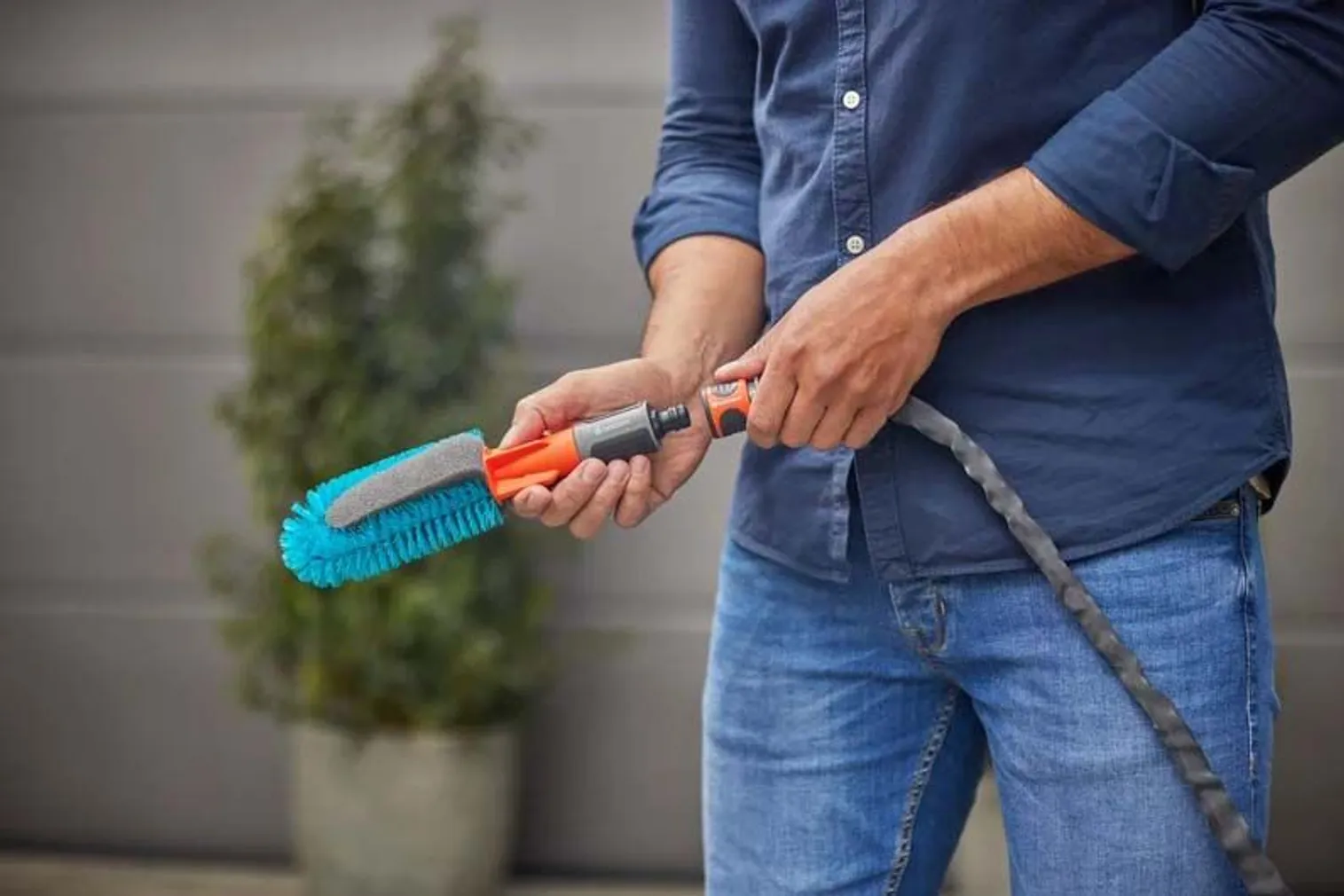 JALGRATTA PUHASTUSHARJADE KOMPLEKT GARDENA CLEANSYSTEM